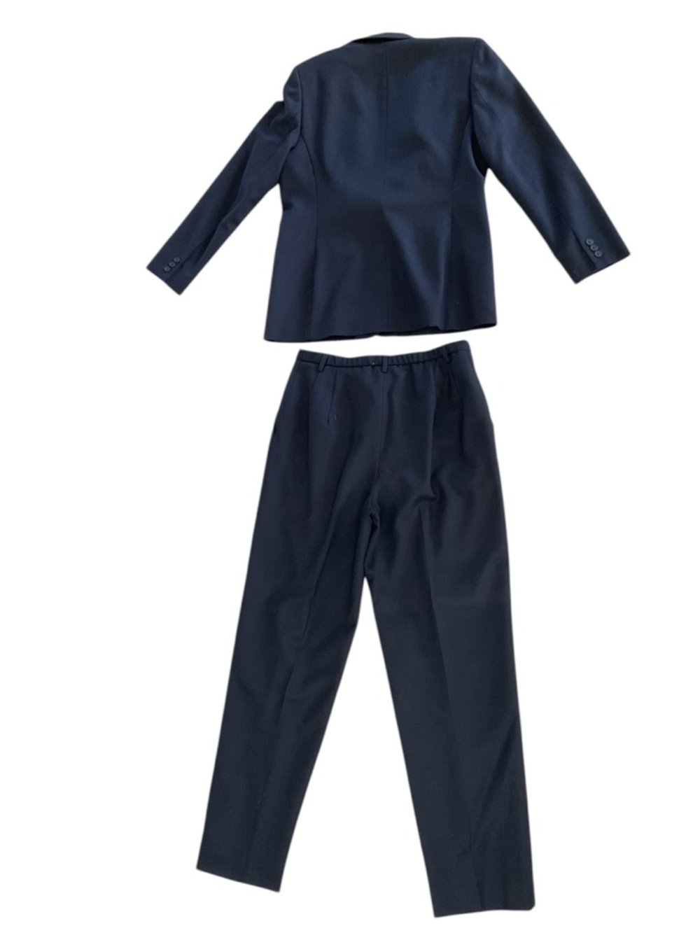 Classic Navy Women’s Blazer & Trousers Set - Tailored Suit - Picture 3 of 15